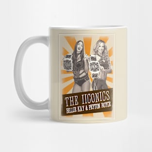 Vintage Aesthetic The IICONICS // Billie Kay & Peyton Royce Mug